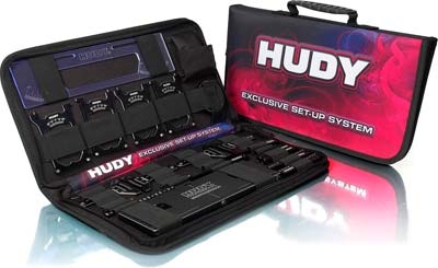 Hudy Setup System For 1/10 Touring Cars with Carrying Bag