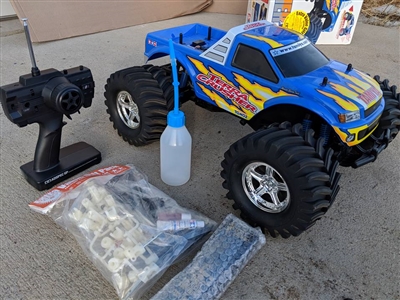 Piastra Pattino Anteriore In Alluminio GPM Tamiya Terra Crusher TEC1331F - Foto 3