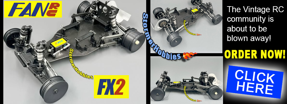 The HOT new FanRC FX2 Vintage Race Car!