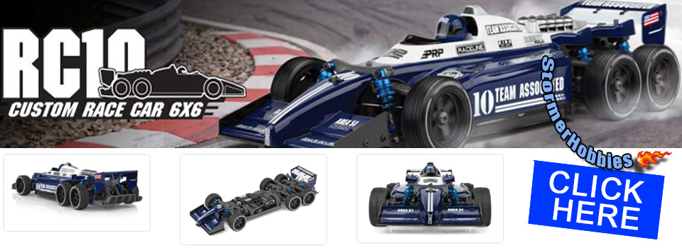 New and in stock, The amazing RC10 6x6 race car!